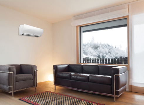 LGRED heating system living room HVAC products