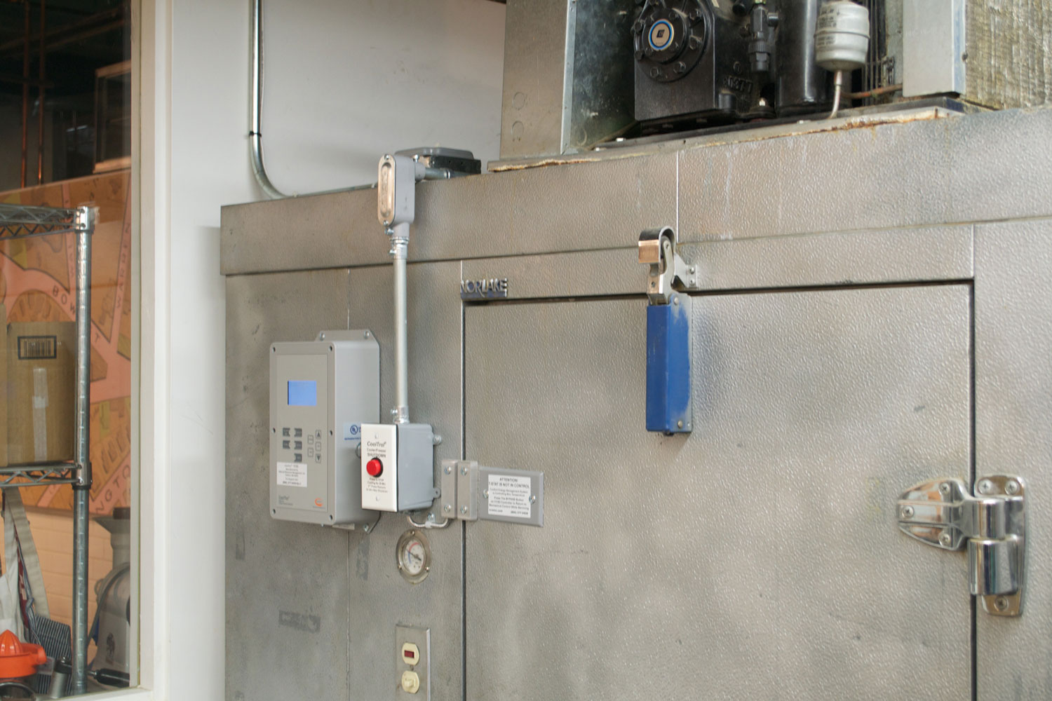 NRM CoolTrol on refrigerator remote refrigeration controls