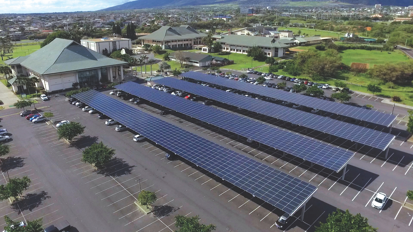 University of Hawaii Maui Campus renewable energy